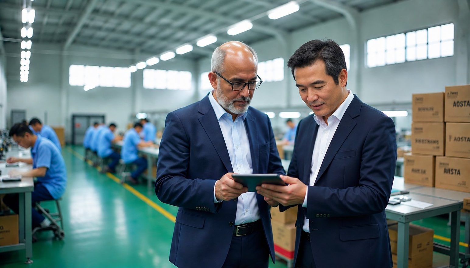 China business visit and factory tour