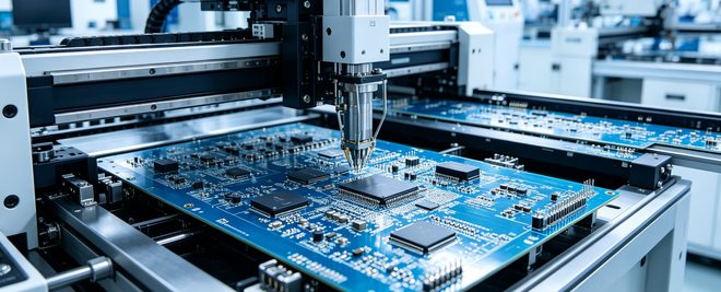 Electronics assembly and production preparation.