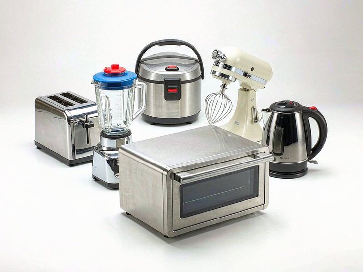 Kitchen appliance sample evaluation.